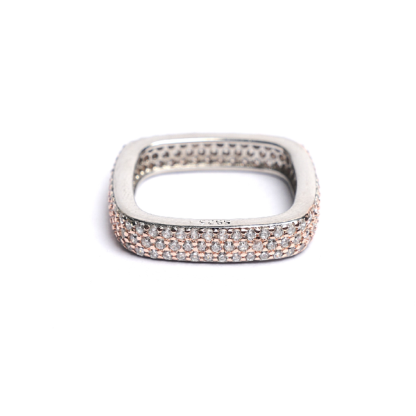 Modern Square Elegance Ring - Image 3