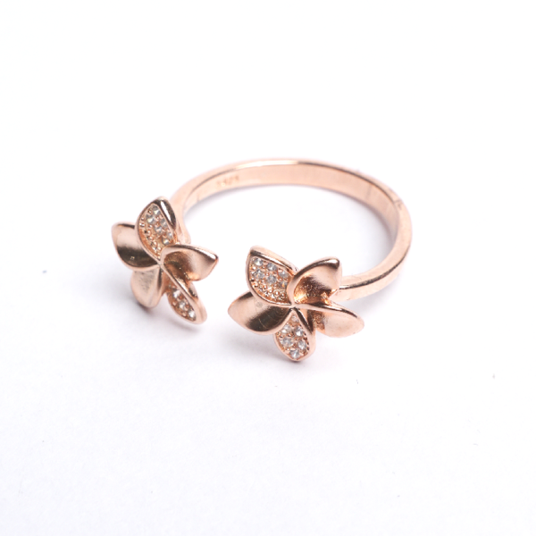 Blossom Duo Ring ROSE GOLD - Image 3