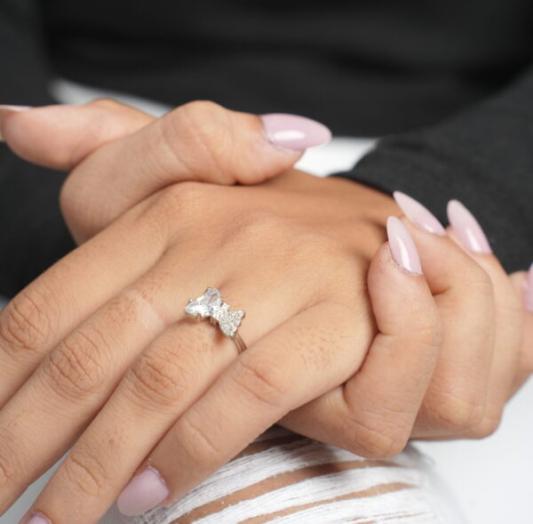 Graceful Bow Ring