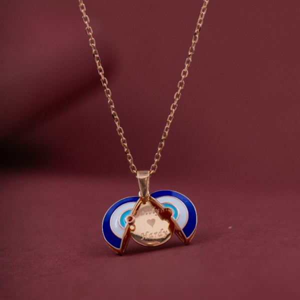Evil Eye Rose gold Pendant - Image 2
