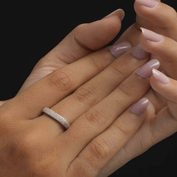 Modern Square Elegance Ring