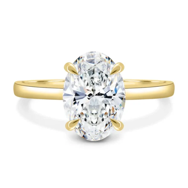 Oval Brilliance Band - Image 3