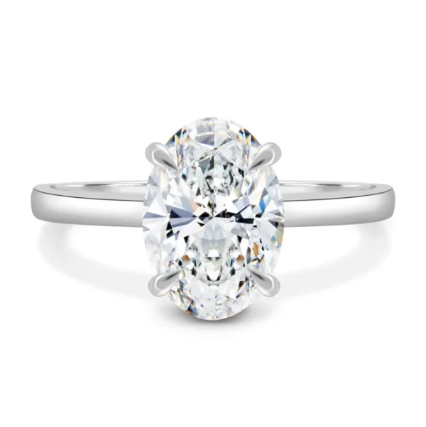 Oval Brilliance Band - Image 2