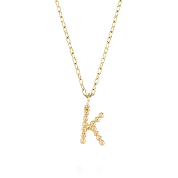 BubbleLetter Charm